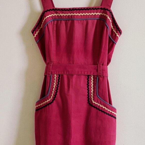 Red Summer Dress Damsels in this Dress - Picture 8 of 9